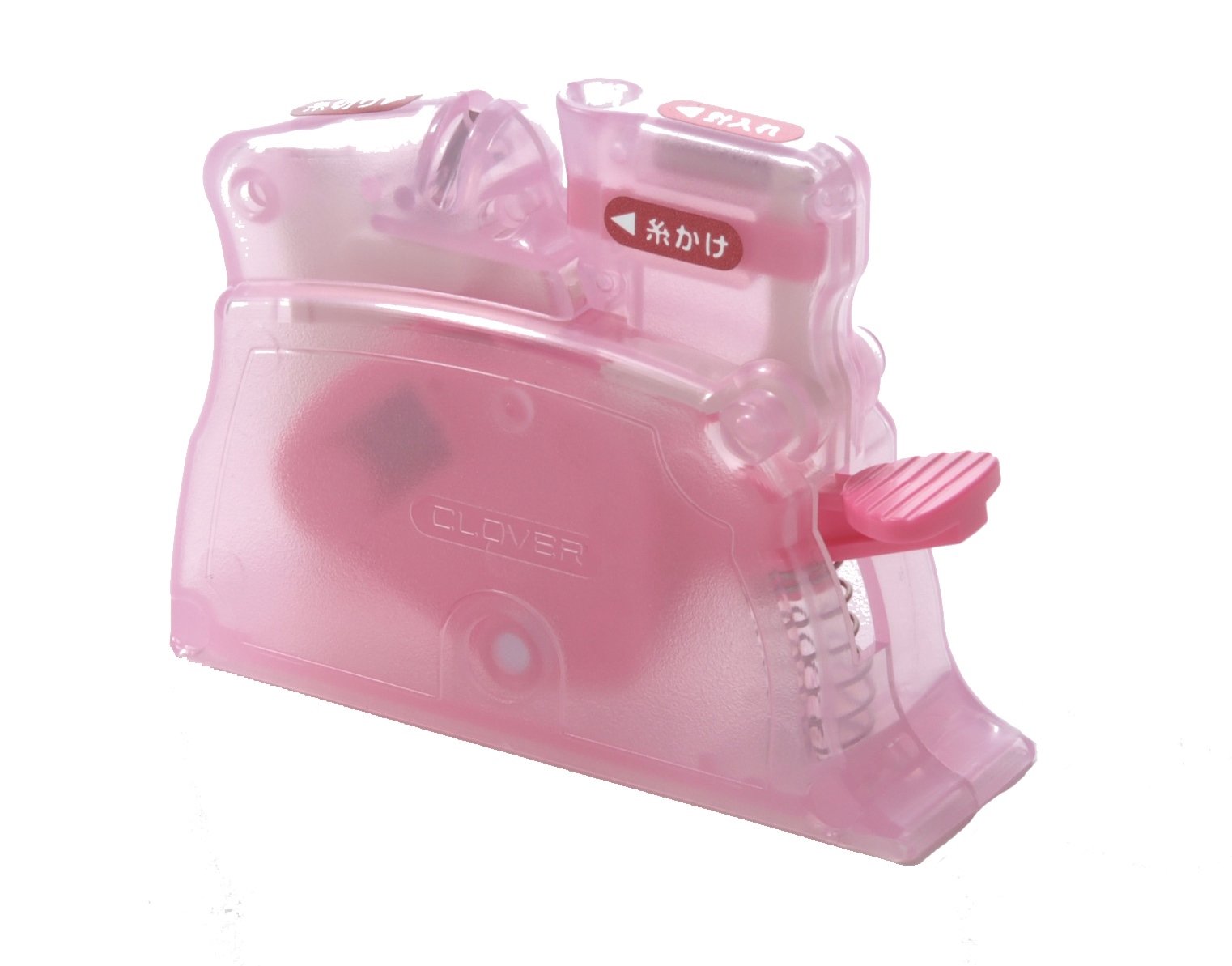 【送料無料】Clover デスクスレダー 卓上型糸通し器 ピンク 10-518 色：ピンク、サイズ： ...