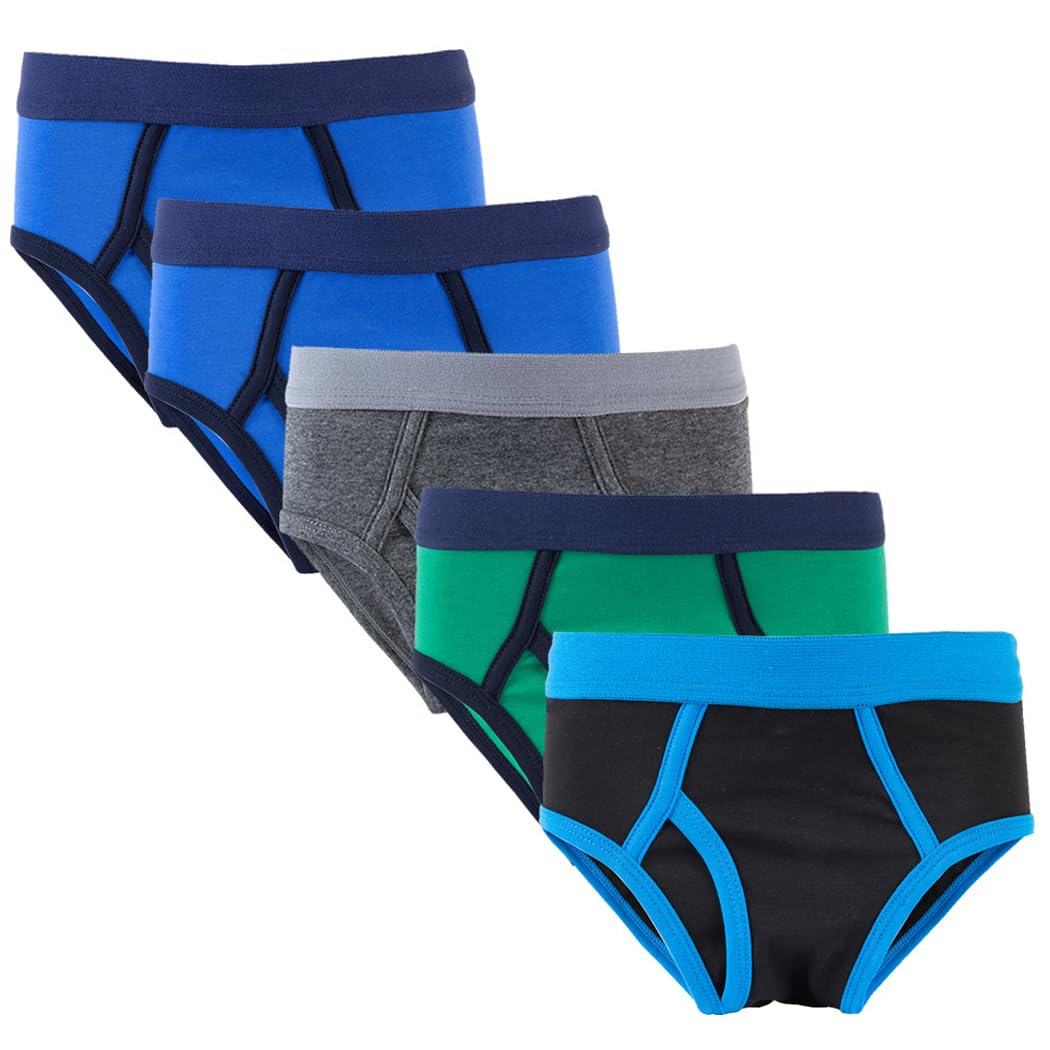 【送料無料】[kalavika] キッズ パンツ 前開き ブリーフ 男の子 5枚セット 100〜14 ...