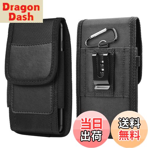 【送料無料】DFsucces 携帯電話ポーチ 腰に挟む式 スマホケース 縦型 ウエストポーチ ベルト 持ち運びに便利 商務風 小物収納 レディース/メンズ 兼用...