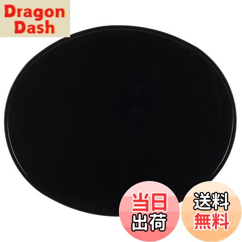 【送料無料】キジマ(Kijima) ゼッケンプレート オーバル 230×283mm 1枚入り ブラック 305-3522