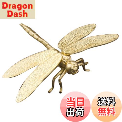 【送料無料】mamota 銅 アクセサリー とんぼ 蜻蛉 トンボ 置物 金運 勝負運 恋愛運 風水 インテリア 虫..