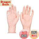 【送料無料】TVETE シリコン ハンドモデル ハンドトルソー ネイル 練習用ハンド 両手 手モデル 手模型 動かない マニキュア ジュエリーショップ ジュエリー展示会 写真撮影 ネイルアート展示 ネイルアート練習 お化け屋敷の装飾 写真道具