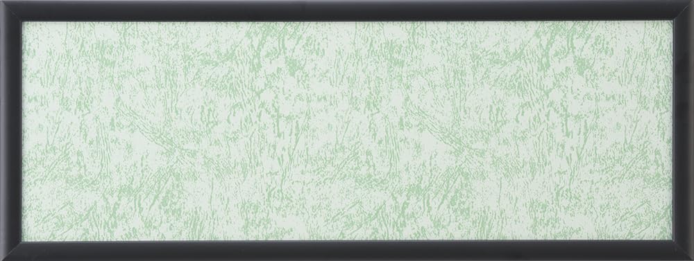 楽天DragonDash楽天市場店【送料無料】やのまん（Yanoman） 【日本製】 アルミ製パズルフレーム マイパネル ブラック （18.2×51.5cm） パネルNO.3-P セルカバー （透明シート） 特許取得済 バネ状トンボ使用 吊りひも付き UVカット仕様 パネル 額 黒 パズル Frame 額縁