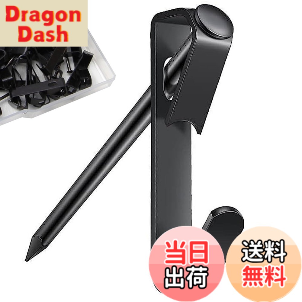 商品情報 商品の説明 商品名：ピンフック/画鋲フック 重量制限：4.5 キログラム 取り付けタイプ：壁取り付け 取付場所：木、石膏ボード、ベニヤ カラー：ブラック 入数：30個 特徴：耐久、多機能、取付け簡単 ●この画鋲フックは多目的に使用でき、写真立て、カレンダー、鍵、ハサミ、台所道具など、さまざまなものを掛けるのに便利です。 自宅やオフィス、キッチン、玄関、学習室など、あらゆる場所で活用できます。 ただし、セメントやセラミックの壁には使用しないでください。 ●取り付けは非常に簡単で、壁によって、手で押したり、ハンマーで叩いたりするだけです。 ●壁へのダメージを軽減しながら、美しい黒色が全体の調和と統一感を提供します。 ●収納ボックス付き。日常生活の壁掛け収納ニーズを簡単に解決し、収納や持ち運びに非常に便利です。 ●ご使用の際はフック先端の鋭さに注意し、怪我をしないようにしてください。 また、お子様には触らせないでください。 もし商品に問題がありましたら、いつでもお気軽にお問い合わせください。 主な仕様 1. 製品仕様&amp;取付簡単：ピンフック*30、針*30、透明収納ケース*1、耐荷重約4.5kg。釘フックは高級金属製で、耐久性・耐食性に優れ、劣化を防ぎます。長く繰り返し使えます。壁によっては、手で押したり、ハンマーで叩いたりできます。取り付けはとても簡単です。2. 壁を傷つけない：石膏ボードフックの針は非常に細く設計されており、引き抜いた後も小さな針穴しか残りません。つまり、壁へのダメージを軽減でき、目立たないということです。色は、壁や家具、装飾品の全体に調和する黒を選び、目立たず、美しさと統一感を持たせました。3. 幅広い用途&amp;適用壁：画鋲フックの用途は非常に広く、いろいろなものをかけるのに便利です。たとえば、写真立て、カレンダー、鍵、ハサミ、台所道具などです。自宅やオフィス、キッチン、玄関、学習室などに幅広く活用できます。石膏ボード、ベニヤ板、コルクボードなどに最適な壁掛けフック。注意：セメントやセラミックの壁には使用できません。4. 安定性抜群＆スペース効率的：約4．5kgの耐荷重力と斜めに刺す設計が簡単に装飾を安定させます。帽子から鍵、カレンダー、キッチン用品、フォトフレーム、写真、チャート、バナー、ハサミまで、様々なアイテムを掛けられる超便利なフックです。5. ご注意：フック先端は鋭利ですので、ご使用の際は怪我をしないようご注意ください。お子様には絶対に触れさせないでください。 # 【送料無料】5WYOUKE【30個入】 画鋲 フック おしゃれ ピンフック 耐荷重約4.5kg 石膏ボード・ベニヤ・木用フック 生活の中で身近なアイテムとして、フックやピンは役立つものですが、選び方を誤ると使いにくかったり、壁を傷めてしまったりする悩みがあります。あなたもそうした経験があるのではないでしょうか。特に、自宅のインテリアやオフィスの整理整頓が必要な時に、使いやすいフックが手元になければ困りますよね。私たちは、そんなお悩みに共感し、あなたの生活をより快適にする商品をご紹介します。今回ご紹介するのは、「5WYOUKE【30個入】画鋲フック」です。まず、耐荷重が約4.5kgもあるので、多くのアイテムを安心してかけられます。石膏ボードや木製の壁に簡単に取り付けられ、しかも目立たないデザインです。これにより、インテリアの美しさを損なわずに機能性も備えています。このフックを使えば、飾り物やカレンダー、鍵などの収納に困ることはありません。自宅やオフィス、さまざまなシーンで活用できますので、ぜひお試しください。 ## 製品仕様と取り付けの簡単さ 「5WYOUKE画鋲フック」の最大の特長は、耐荷重約4.5kgの強力な支持力です。この商品は30個のピンフックと一つの透明収納ケースがセットになっていますので、非常にお得です。取り付けも非常に簡単で、手で押すだけでなく、ハンマーを使って軽く叩くことでも設置が可能です。これによって、特別な道具がなくても手軽に取り付けできます。また、ピンフックは非常に細く設計されており、使用後に小さな針穴しか残りません。そのため、壁を傷つける心配が少なく、インテリアに対する配慮もされています。色は目立たないブラックなので、家具や装飾品に調和しやすく、全体の統一感を高めてくれます。幅広い用途に対応している点も見逃せません。写真やカレンダー、鍵、ハサミなど、多種多様なアイテムを掛けるのに便利です。自宅のリビングやオフィス、キッチン、さまざまな場所で活躍します。ただし、注意点としてセメントやセラミックの壁では使用できないため、その点は理解しておきましょう。 ## フックの安全性と利用の注意点 フックの利用において最も気になるのが安全性です。この画鋲フックは、特にお子様やペットがいる家庭でも安心して使えるように設計されていますが、フック先端が鋭利なため、使用の際には注意が必要です。誤って触れると怪我をする恐れがありますので、常に取り扱いには気を付けてください。また、使用後はフックがしっかりと取り付いているか確認することが重要です。引っかけたアイテムが重ければ今一度、フックの強度を確認しておくと良いでしょう。万が一フックが外れた場合も、破損や怪我が起こらないように配慮した設計になっています。この商品は、しっかりとした品質管理がなされているので、万一不具合があった場合は、すぐにカスタマーサポートに連絡ができます。商品についての疑問やトラブルなどがあれば、24時間体制で対応しているので安心です。 ## 使い方の具体例と効果的な活用シーン この画鋲フックは、その用途が非常に広範囲にわたります。日常生活の中で見落としがちな壁の活用方法ですが、これを使うことでスペースを有効活用できます。たとえば、リビングには額縁やアート作品を飾り、玄関には鍵や小物を掛けることで整然とした印象を与えることができます。また、キッチンではハサミや調理器具を掛けておくことで、手が届く範囲に整理できますので、料理がスムーズになります。そして学習室では、カレンダーや学習資料を掛けることで、効率的な学習環境を整えることが可能です。最後にクリスマスや特別なイベントの際の飾り付けにも活用でき、シーズナルな装飾を簡単に行えます。用途が多いだけに、家中どこでも使用できるのが魅力の一つです。これこそが、「5WYOUKE画鋲フック」の大きな利点ですね。 ## まとめ - 「5WYOUKE画鋲フック」は30個入でお得。 - 耐荷重約4.5kgで、さまざまなアイテムをかけられる。 - 壁を傷めずに目立たないデザインで、インテリアの美しさを保つ。 - 簡単に取り付けられ、広範囲で利用可能。 - 安全性に配慮した設計も魅力。 この画鋲フックを使って、生活をより快適にしてみませんか？取り扱いも簡単で、さまざまなシーンでの活用が期待できますので、ぜひお試しください。