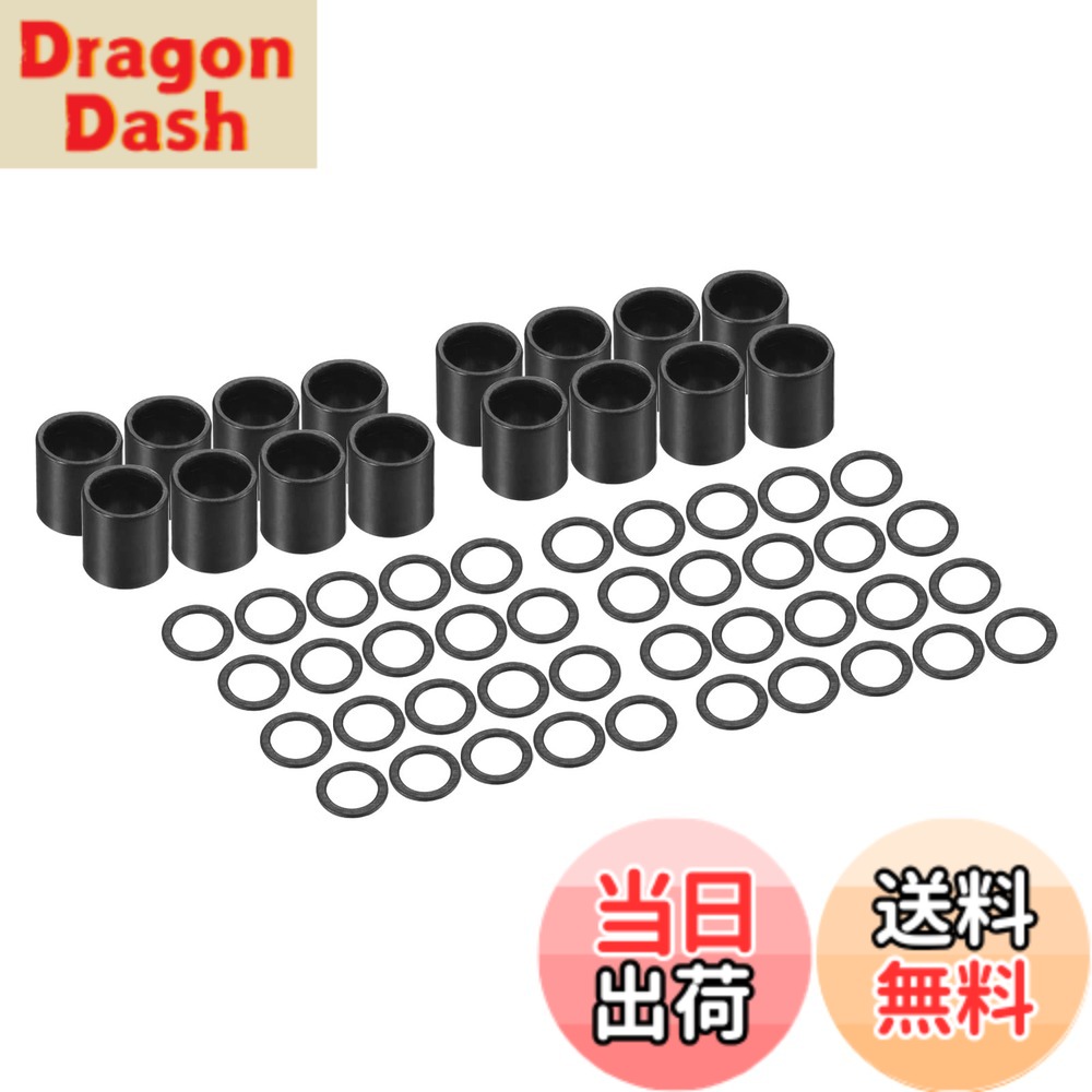 商品情報商品の説明このスライドキットにより、シャフトナットを回転させて傾斜を減らし、寿命、耐久性、軸受性能を向上させることができます。これらのスケートボードハードウェアキットがあれば、ライダーはさまざまなタイプのスケートボード、どんなタイプの縦板、長板、トラック、デッキを取り付けることができます。 仕様 カラー：ブラック 材料：アルミニウム、鉄 スピードワッシャー全体的なサイズ：12 x 8.5 x 1mm(OD*ID*T) ベアリングスペーサー全体的なサイズ：12 x 8.1 mm(L*OD*ID) パッケージの内容：16 x クイックワッシャ、40 x ベアリングワッシャ 利点 1. スケボートラックキットはアルミニウムと鉄の材料で作られており、丈夫で耐久性があり、長期的にサービスを提供することができます。 2.長板速度ガスケットとガスケットは速度を高め、より長い軸受寿命を提供し、ナットを締めて車輪の振れを解消し、車輪の滑らかな回転を維持することをします。 説明 スケートボードにロングボードハードウェアを取り付けることで、素早くスムーズに走行することができます。 注意： 購入前に製品サイズを確認してください。手動測定のため、寸法にわずかな誤差があるようにしてください。主な仕様 カラー：ブラック；材料：アルミニウム、鉄；スピードワッシャー全体的なサイズ：12 x 8.5 x 1mm(OD*ID*T)；ベアリングスペーサー全体的なサイズ：12 x 8.1 mm(L*OD*ID)；パッケージの内容：16 x クイックワッシャ、40 x ベアリングワッシャ利点：スケボートラックキットはアルミニウムと鉄の材料で作られており、丈夫で耐久性があり、長期的にサービスを提供することができます。長板速度ガスケットとガスケットは速度を高め、より長い軸受寿命を提供し、ナットを締めて車輪の振れを解消し、車輪の滑らかな回転を維持することをします。応用：このスライドキットにより、シャフトナットを回転させて傾斜を減らし、寿命、耐久性、軸受性能を向上させることができます。これらのスケートボードハードウェアキットがあれば、ライダーはさまざまなタイプのスケートボード、どんなタイプの縦板、長板、トラック、デッキを取り付けることができます。説明： スケートボードにロングボードハードウェアを取り付けることで、素早くスムーズに走行することができます。注意：購入前に製品サイズを確認してください。手動測定のため、寸法にわずかな誤差があるようにしてください。