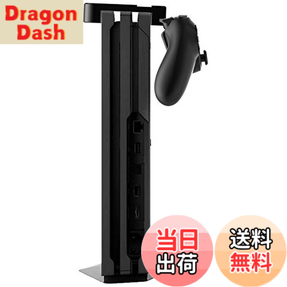 商品情報 商品の説明 【PS4用コントローラーを本体に掛けて設置できる】 縦置きにしたPS4本体に装着することで、PS4用コントローラーを本体に掛けてすっきりと設置できるフック 【伸縮式で本体にぴったりフィット】 伸縮式で幅を調節できるため、PS4 SlimにもProにもぴったりフィット。 複数のフックを使用すれば、コントローラーを複数設置することも可能。 商品仕様 対応機種:PS4 Slim (CUH-2000)/PS4 Pro (CUH-7000) セット内容:コントローラーフック×1 素材:ポリカーボネート 型番 : CY-P4CRH-BK 主な仕様 PS4用コントローラーを本体に掛けてすっきりと設置できるフック伸縮タイプの為、PS4 Slim/Pro両方に対応複数のフックを使用すれば、コントローラーを複数設置することも可能セット内容:コントローラーフック×1素材:ポリカーボネート # CYBER ・ コントローラーフック ( PS4 用) ブラック ゲーム環境を整える際に、コントローラーの収納に困ったことはありませんか？無造作に置いておくと、他のアクセサリーとも絡まり、非常に煩わしいものです。しかし、この「CYBER・コントローラーフック (PS4用) ブラック」を使うことで、その悩みが解消されます。PS4本体にしっかりと設置できるので、コントローラーをスッキリと収納可能です。このフックは、伸縮性があり、PS4 SlimやProに両対応。複数のフックを使用すれば、コントローラーを複数個設置することもできます。この製品を導入することで、ゲーム環境が整い、より快適にゲームを楽しむことができるでしょう。ぜひ、あなたのゲーム空間をアップグレードしてください。 ## PS4本体にスッキリ収納！その特徴とは このコントローラーフックは、PS4本体を縦置きにした際に簡単に取り付けられる設計です。ゲームをするとき、コントローラーを使うのが一般的ですが、ゲームをしないときにはどこに置くのがベストでしょうか？その問題を解決してくれるのがこのフックです。コントローラーを本体の側に掛けることで、スペースを取らず、他の物とゴチャゴチャせずに済みます。 さらに、このフックは伸縮式で作られているため、PS4 SlimやProといった異なるモデルにぴったりフィットします。特別な工具や知識は不要で、簡単に取り付けられます。設置も行いやすく、ほんの数秒でゲーム環境が整えられるのです。 また、複数のコントローラーを持っている方にとっても、このフックは嬉しい存在です。複数用意することで、同時に複数のコントローラーをしっかり収納できます。例えば、友達と一緒に遊ぶために別のコントローラーが必要なときでも、簡単に取り出せるので、ストレスなく楽しめることでしょう。 フックの素材はポリカーボネートを使用しており、耐久性もバッチリです。長く使用しても、劣化しづらく、安心してコントローラーを掛けておけます。ゲーム環境をより快適に、整然とした空間を作るためにぜひ、このコントローラーフックを試してみてください。 ## 取り付けも簡単！使い方ガイド 「CYBER・コントローラーフック」の取り付けは非常にシンプルです。まず、PS4本体を縦置きの状態にします。この時、本体の側面にしっかりとフックがしっかりと取り付けられる場所を選びます。次に、フックをデバイスの側面に合わせて目安を定め、押し込むようにして取り付けます。この際、無理に押し込む必要はありません。力を入れすぎることなく、自然と装着できる位置を見つけることが大切です。 取り付け後は、コントローラーをフックに掛けてみましょう。正しく設置されていれば、コントローラーがしっかりと安定しているはずです。この瞬間、すっきりと整頓されたゲーム環境を確認できるでしょう。 具体的に複数のフックを使う場合は、同様の手順で必要な数だけ取り付けることができます。自分の遊びスタイルに合った場所に設置を検討し、最適なレイアウトを見つけることで、さらなる快適なゲーム環境が広がります。 また、注意点として、フックを取り付ける場所はホコリや汚れが少ないことが望ましいです。フックの接地面がクリーンであれば、持続性が高まり、長期間安心して使用できます。取り付け後は、安全に使用してください。 ## どんなお部屋にもフィット！デザインと素材 「CYBER・コントローラーフック」は、シンプルでスタイリッシュなデザインが特徴的です。ブラックのカラーリングはどんなインテリアにも合いやすく、一見、目立たずに溶け込むデザインです。このため、ゲーム以外の用途でも使いやすく、書籍や小物を掛けるために使うこともできるでしょう。 使用素材のポリカーボネートは、軽量でありながら非常に強度が高く、長期間の使用にも耐える優れた特性を持っています。見た目だけでなく、実用性にも優れているのが魅力です。コストパフォーマンスに優れた商品として、安心して利用できます。 また、フックはただコントローラーを掛けるだけでなく、他の周辺機器をひっかけることで、部屋全体の整理整頓にも役立ちます。例えば、ゲームソフトやケーブル類をフックに掛けることで、地面が散らかることがなくなり、生活スペースを清潔に保ちやすくなります。こういったデザイン面でも、日常的な便利さを向上させてくれるのです。 実際に使ってみた方々のレビューを見ても、非常に好評な製品となっており、皆さんの期待を裏切らないことでしょう。シンプルながら、存在感のあるデザインは、あなたのゲームルームをよりスタイリッシュに演出してくれることでしょう。 ## お手入れ方法と注意点 「CYBER・コントローラーフック」を長持ちさせるためには、定期的なお手入れが重要です。まず、取り付けた場所の周辺を清掃することから始めてください。ホコリや汚れが溜まると、フックの接着力が低下する原因になりますので、注意が必要です。 フック自体を清掃する場合は、柔らかい布で軽く拭くことが推奨されています。強い洗剤やハードなブラシは避け、優しい触れ合いを心掛けてください。使用する時間が長くなると、意外と汚れが溜まってしまうことがありますので、その都度適切に対処しましょう。 また、フックにかけるものも注意が必要です。強度を超える重さのものを掛けないようにし、破損を防ぎましょう。特に、先端が尖ったものや重量のあるものを掛けてしまうと、他のコントローラーにも悪影響を及ぼす可能性があります。安定性を保ちながら、適切な管理を行いましょう。 購入後は、何か問題が生じた場合の対応策を知っておくことも大切です。万が一、初期不良が見つかった場合は、すぐに販売元に問い合わせを行い、適切な対応を受けることをお勧めします。正しく扱うことで、長期間愛用でき、心地よいゲーム環境を手に入れましょう。 ## まとめ - CYBER・コントローラーフックはPS4本体にピッタリフィット - 伸縮式で複数機種に対応、設置も簡単 - シンプルなデザインでインテリアにも馴染む - 定期的なお手入れで長持ちさせることが可能 - お手頃価格でゲーム環境を大幅に改善