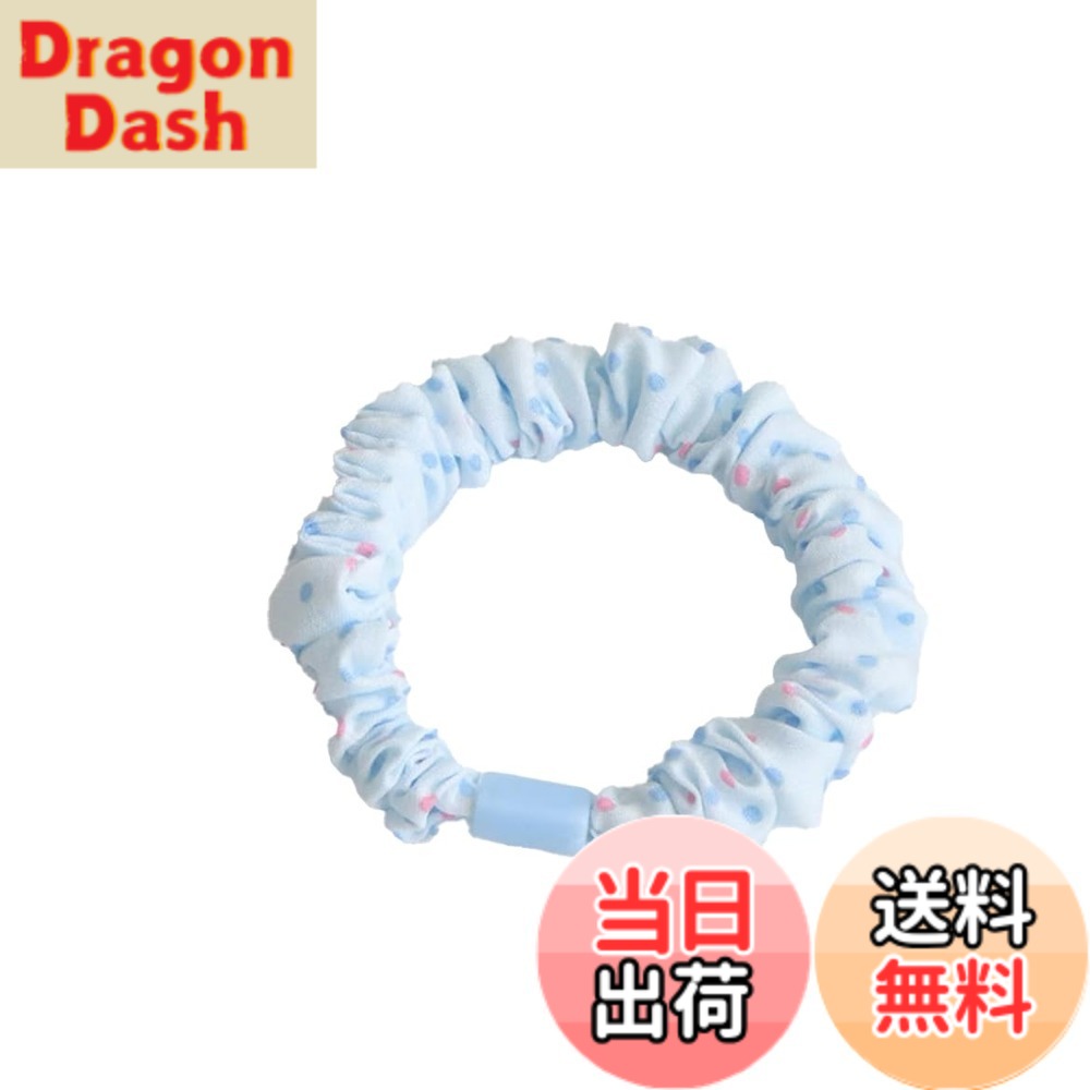 Hair Rubber Band - 【送料無料】シュシュきめ おしゃれ 大人レディース エレガント 髪飾り 静電気防止 髪に優しい ギフトヘアアクセサリー (G-N1) 色：G-N1