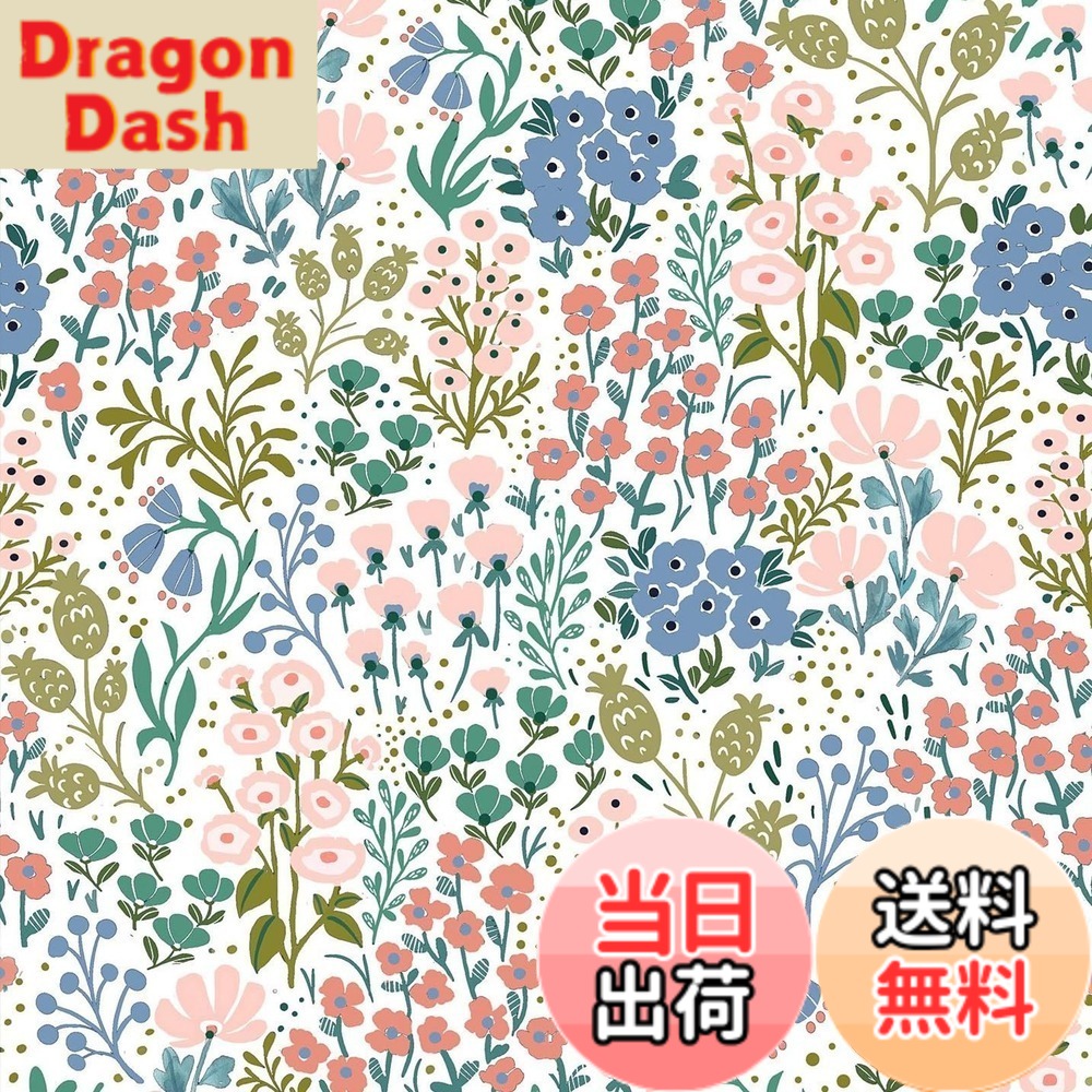 Screen Saver, Wallpaper - 【送料無料】VEELIKE 花柄 壁紙シール 貼って剥がせる壁紙 北欧風 リメイクシート ホワイト 白 ボタニカル 防水 耐熱 sticker DIY のりつき 44.5x300cm 厚手 テーブル 天井 リフォーム カッティングシート ウォールステッカー 剥が 色：白、サイズ：幅44.5 cm x 長さ3 m