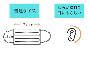 【即配/送料無料】100枚入り 3層構造 不織布 使い捨て マスク|国内発送 ウイルス対策 ふつうサイズ 防塵 ほこり 花粉症 国内出荷