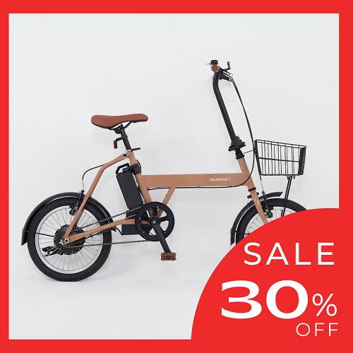 【最短当時出荷】楽天スーパーセール30％OFF！16インチ電動自転車　チョイノリ電動アシスト自転車 BM-MIS16D シングルギア　4.0AHコンパクト容量　...