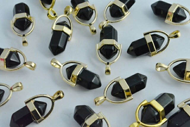 ビーズクラブオニキスペンダントトッ...