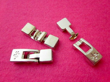 ビーズクラブ 留めパーツ トカゲ シルバー 23.5mm 5個