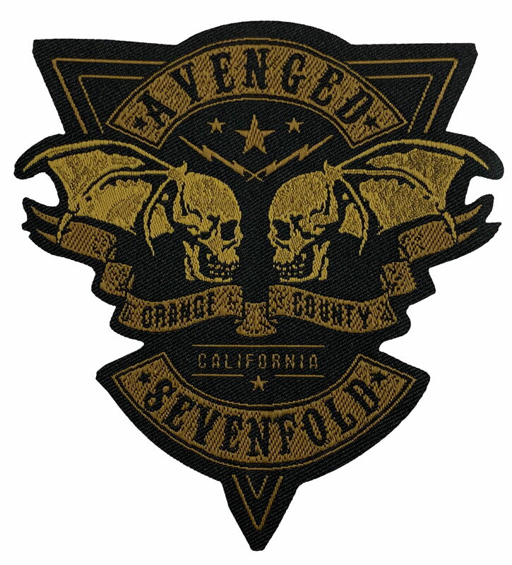 アヴェンジド セヴンフォールド・AVENGED SEVENFOLD・ORANGE COUNTY・オフィシャル パッチ・ワッペン・オフィシャルパッチ