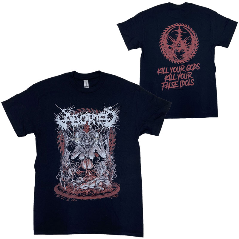 アボーテッド ABORTED BAPHOMET UK版 Tシャツ バンドTシャツ メタルTシャツ オフィシャルTシャツ