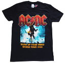 AC/DC エーシーディーシー BLOW UP YOUR VIDE TOUR 1988 Tシャツ オフィシャル バンドTシャツ ロックTシャツ