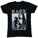 AMY WINEHOUSE エイミー ワインハウス BACK TO BLACK Tシャツ オフィシャル ロックTシャツ