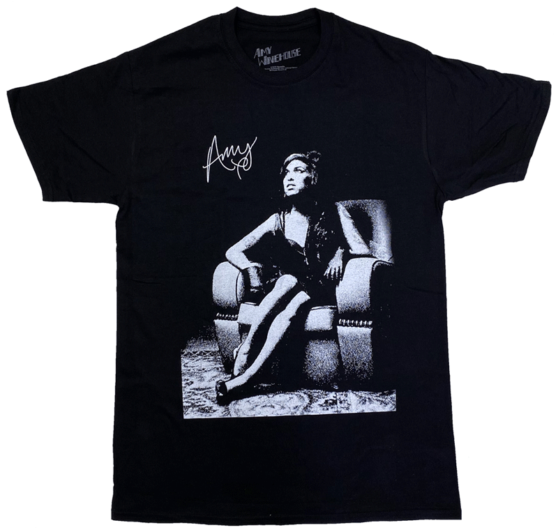 AMY WINEHOUSE・エイミー・ワインハウス・CHAIR・Tシャツ・オフィシャル ロックTシャツ