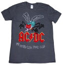 AC DC AC/DC FLY ON THE WALL TOUR ロックTシャツ オフィシャル バンドTシャツ