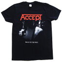 ACCEPT アクセプト BALLS TO THE WALL Tシャツ メタルTシャツ オフィシャル バンドTシャツ