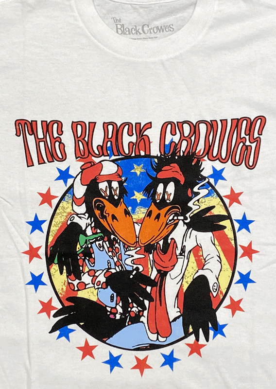 BLACK CROWES・ブラッククロウズ・AMERICANA・Tシャツ・ロックTシャツ・オフィシャル バンドTシャツ