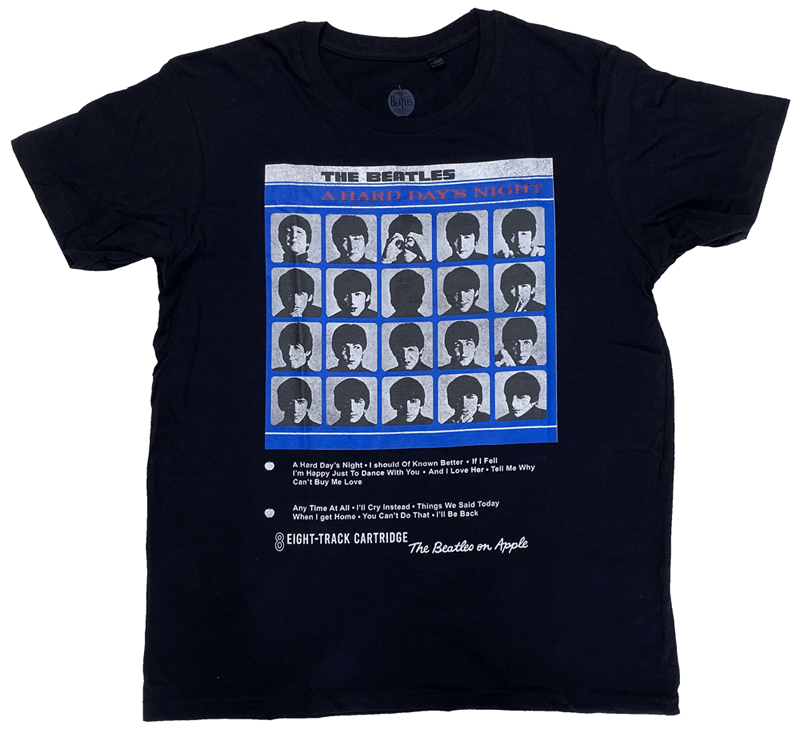 Rakuten - ビートルズ・THE BEATLES・HARD DAYS NIGHT 8 TRACK・Tシャツ・オフィシャルバンドTシャツ・ロックTシャツ