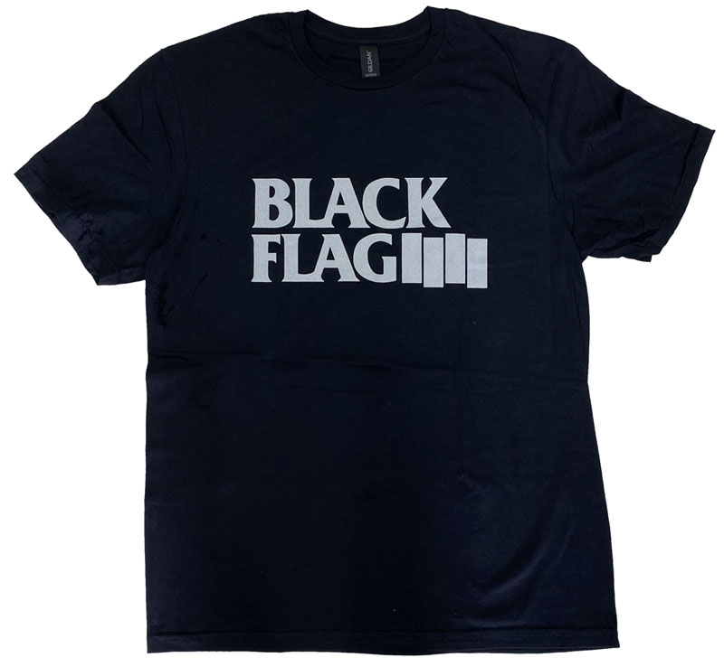 ブラッグ フラッグ・BLACK FLAG・LOGO・UK版・Tシャツ・ロックTシャツ・オフィシャルTシャツ