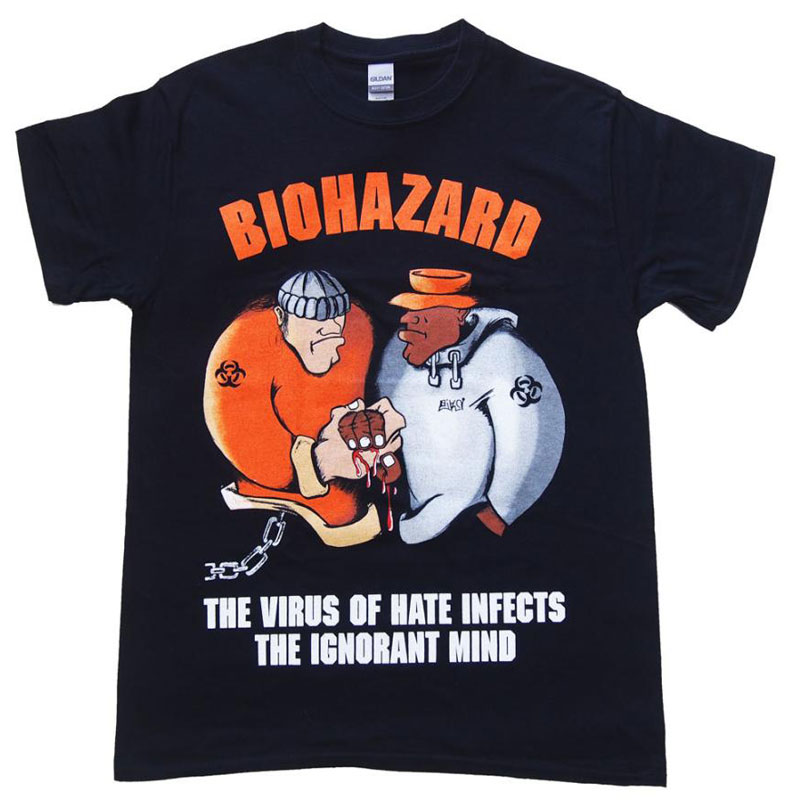 バイオハザード・BIOHAZARD ・THE VIRUS OF HATE・Tシャツ・ロックTシャツ・オフィシャルバンドTシャツ
