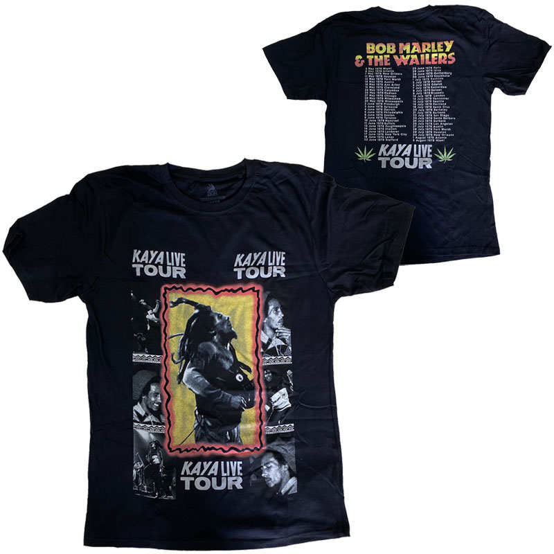 ボブ マーリー BOB MARLEY KAYA TOUR Tシャツ レゲエTシャツ オフィシャル ロックTシャツ