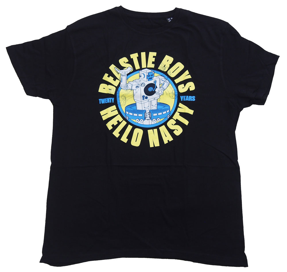 ビースティボーイズ・BEASTIE BOYS・HELLO NASTY 20YEARS・Tシャツ オフィシャル ロックTシャツ バンドTシャツ