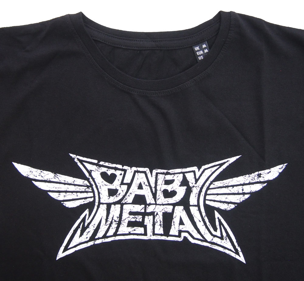 ベビーメタル・BABYMETAL・LOGO・Tシャツ・UK版 オフィシャル バンドTシャツ ロックTシャツ【RCP】【コンビニ受取対応商品】