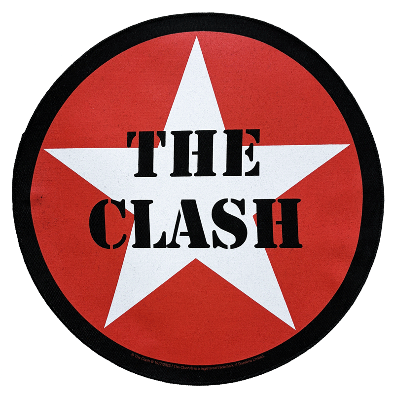 Rakuten - クラッシュ・THE CLASH・STAR LOGO・バックパッチ・ワッペン・オフィシャルPATCH