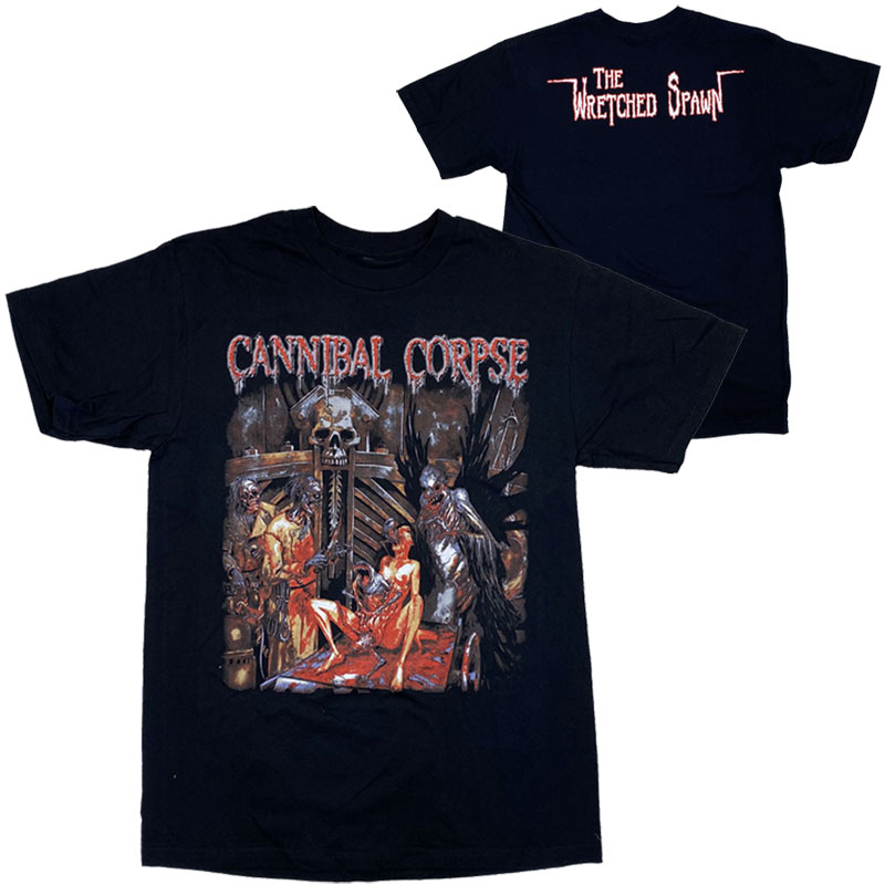 カンニバル コープス・CANNIBAL CORPSE・THE WRETCHED SPAWN・USA版・Tシャツ・ロックTシャツ・オフィシャル バンドTシャツ