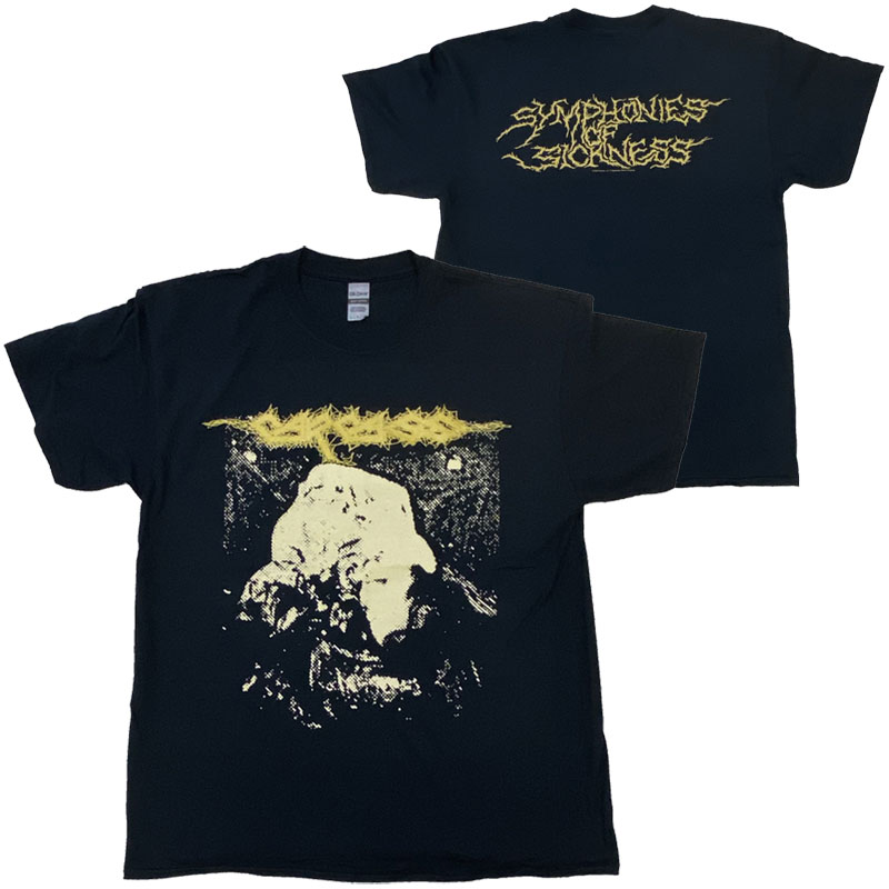 カーカス・CARCASS・SYMPHONIES OF SICKNESS・UK版・Tシャツ・メタルTシャツ・オフィシャルTシャツ