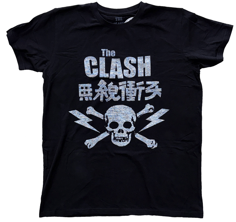 クラッシュ・THE CLASH・SKULL & CROSSBONE・RADIO CLASH・Tシャツ・オフィシャル ロックTシャツ