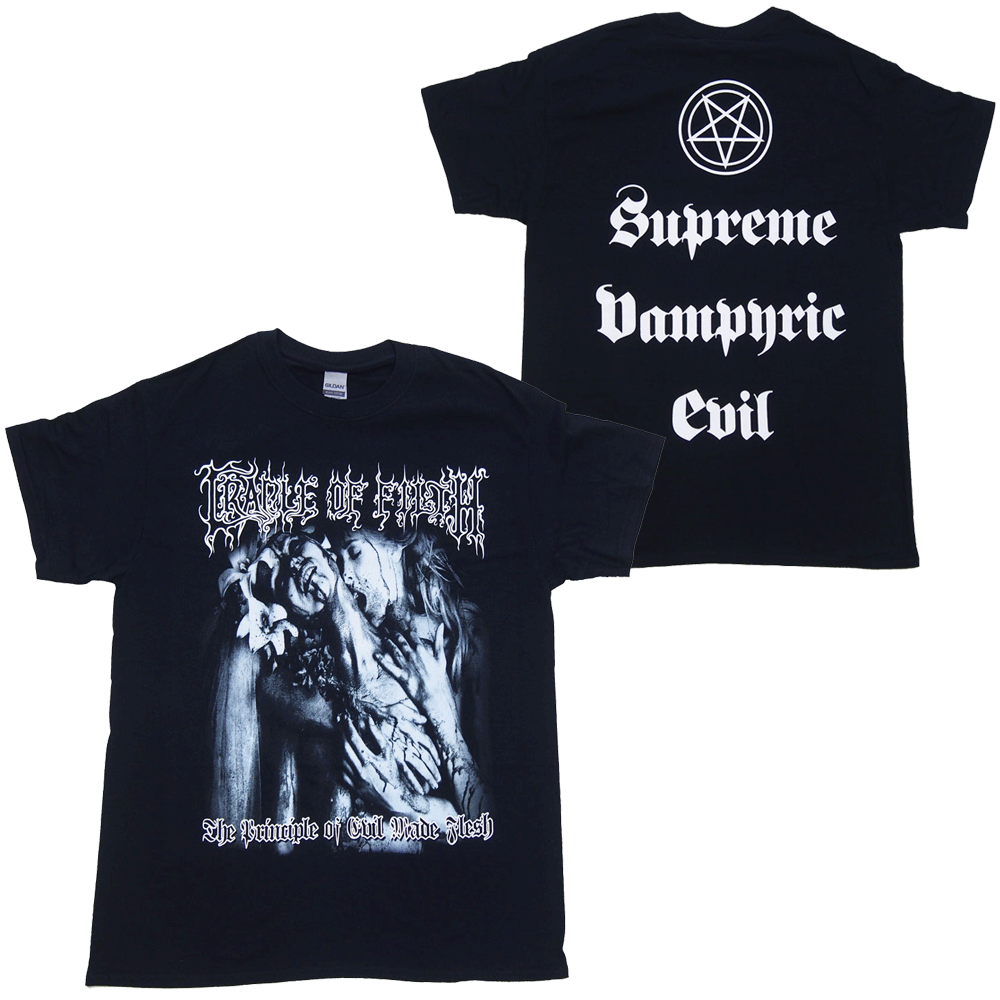 クレイドル オヴ フィルス CRADLE OF FILTH SUPREME VAMPYRIC EVIL Tシャツ メタルTシャツ オフィシャル ロックTシャツ