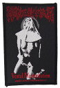 クレイドル オヴ フィルス・CRADLE OF FILTH・VESTAL MASTURBATION・刺繍パッチ・ワッペン・オフィシャルパッチ