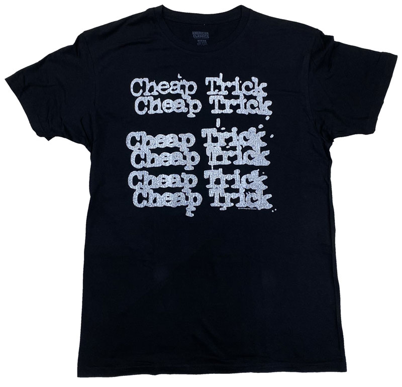 CHEAP TRICK・チープ トリック・NAME REPEAT・Tシャツ・ロックTシャツ・オフィシャルバンドTシャツ