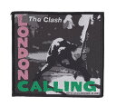 クラッシュ THE CLASH LONDON CALLING 糊なし 刺繍パッチ ワッペン オフィシャルPATCH