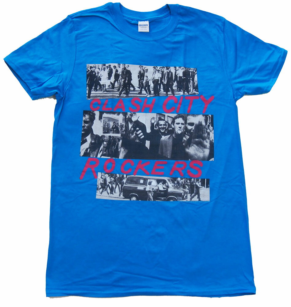 クラッシュ THE CLASH CITY ROCKERS Tシャツ バンドTシャツ オフィシャル ロックTシャツ