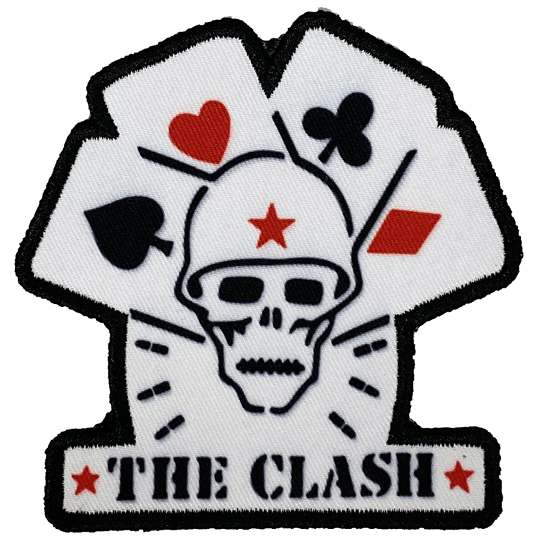 Other - クラッシュ・THE CLASH・MILITARY LOGO・刺繍パッチ・ワッペン・オフィシャルPATCH
