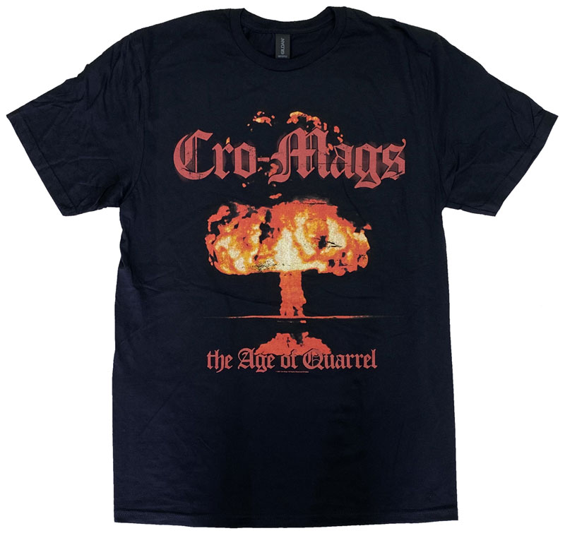 Rakuten - CRO-MAGS・クロマグス・THE AGE OF QUARREL・UK版・Tシャツ・ロックTシャツ・オフィシャル バンドTシャツ ロックTシャツ