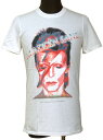 デヴィッド ボウイ DAVID BOWIE ALADDIN SANE Tシャツ アラジンセイン オフィシャル ロックTシャツ