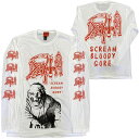 デス DEATH SCREAM BLOODY GORE ロングスリーブ 長袖 オフィシャル商品