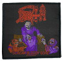 デス DEATH SCREAM BLOODY GORE 糊無し 刺繍 ワッペン オフィシャル パッチ