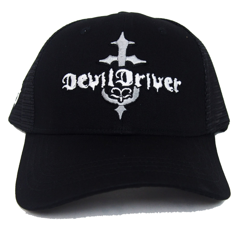 デヴィルドライバー DEVILDRIVER LOGO メッシュキャップ SNAP BACK CAP オフィシャル スナップバック キャップ