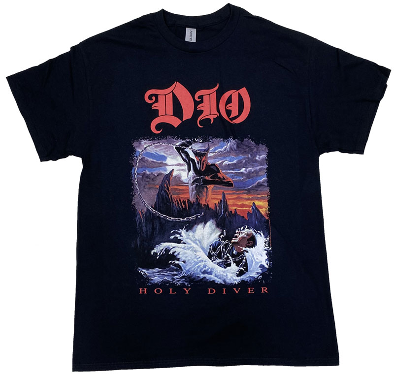 ディオ DIO HOLY DIVER UK版 Tシャツ ロックTシャツ オフィシャルTシャツ