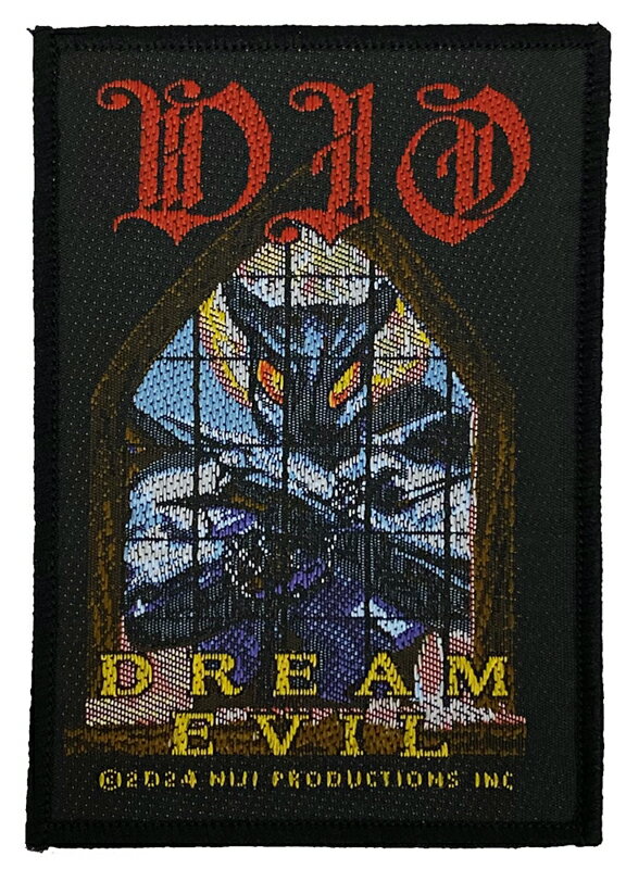 ディオ・DIO・DREAM EVIL・糊ナシ・刺繍パッチ・オフィシャル・ワッペン