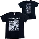 ディスチャージ DISCHARGE WHY バックプリントあり ロックTシャツ オフィシャル バンドTシャツ