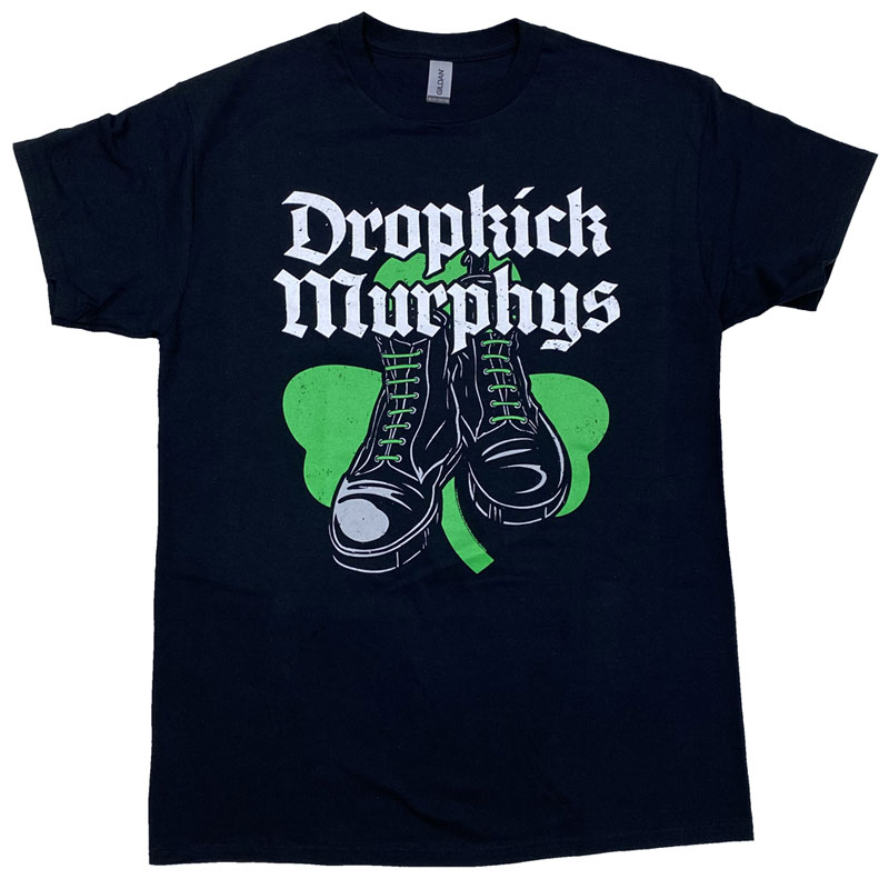 ドロップキック マーフィーズ・DROPKICK MURPHYS ・BOOTS・UK版・Tシャツ・バンドTシャツ・オフィシャル ロックTシャツ