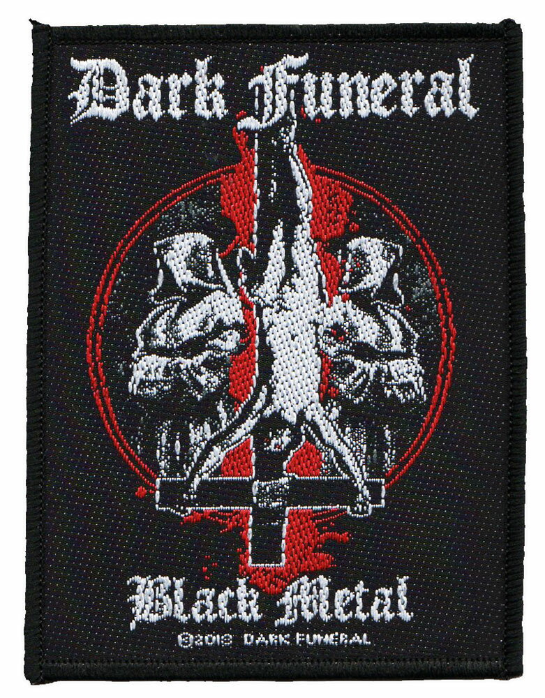 ダーク フューネラル・DARK FUNERAL・BLACK METAL・ 刺繍パッチ・ワッペン オフィシャルPATCH